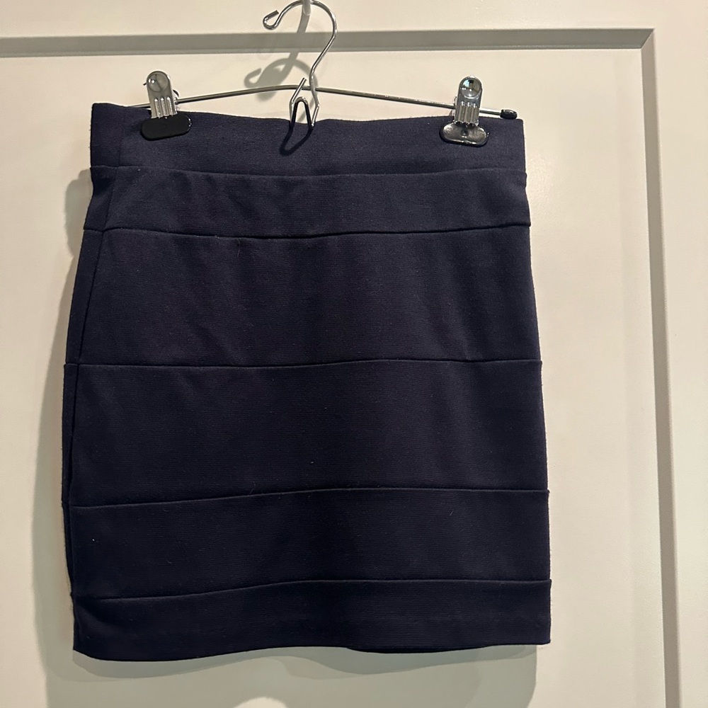 Twik Navy pencil skirt. Size S. Like new